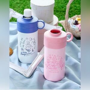 Daiso Alice In Wonderland Stainless Steal Bottle Holder